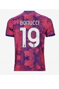 Fotbalové Dres Juventus Leonardo Bonucci #19 Třetí Oblečení 2022-23 Krátký Rukáv